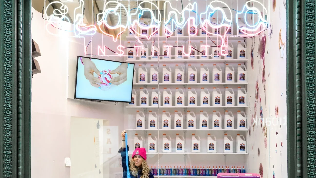 Sloomoo Institute Slime Museum NYC